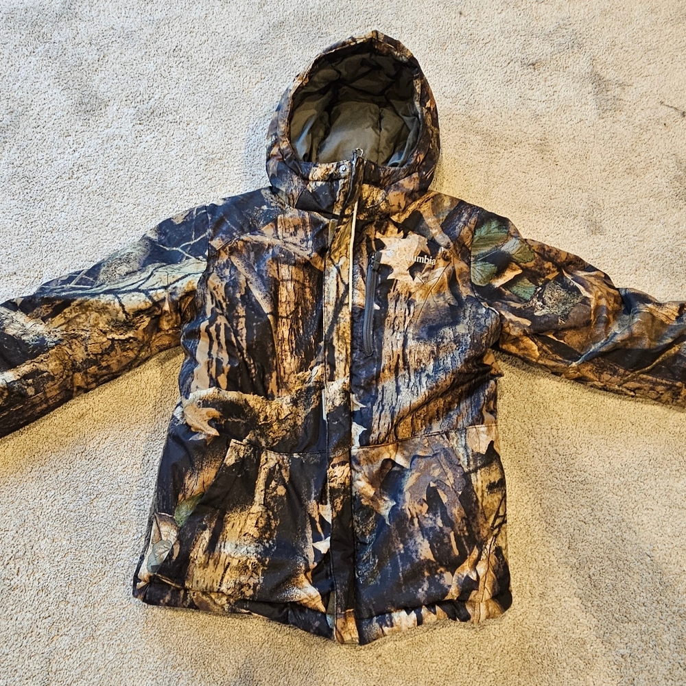 Columbia Kids Camouflage Puffer Jacket